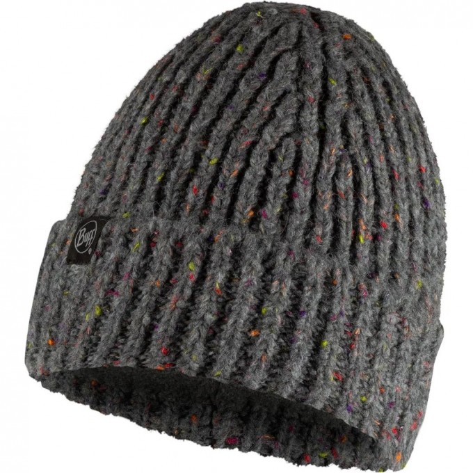 Шапка BUFF KNITTED & FLEECE BAND HAT KIM GREY 129698.937.10.00 Шапка BUFF KNITTED & FLEECE BAND HAT KIM GREY 129698.937.10.00