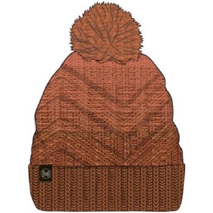 Шапка BUFF KNITTED & FLEECE BAND HAT MASHA CINNAMON 120855.330.10.00 Шапка BUFF KNITTED & FLEECE BAND HAT MASHA CINNAMON 120855.330.10.00