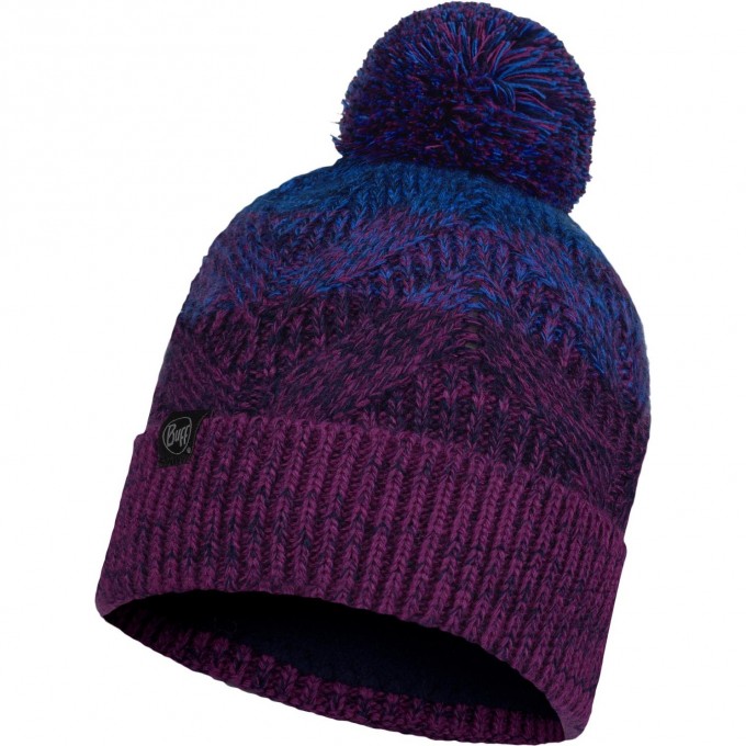 Шапка BUFF KNITTED & FLEECE BAND HAT MASHA PURPLISH 120855.609.10.00 Шапка BUFF KNITTED & FLEECE BAND HAT MASHA PURPLISH 120855.609.10.00