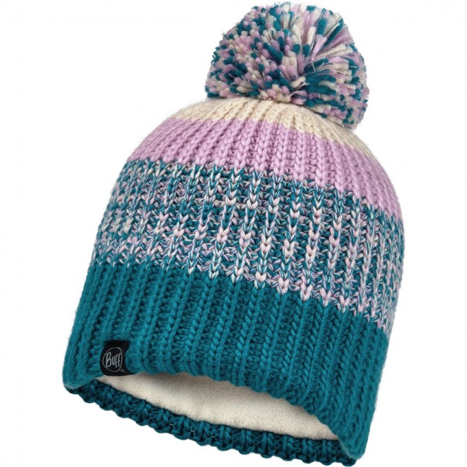 Шапка BUFF KNITTED & FLEECE BAND HAT SIBYLLA AQUA 126473.711.10.00 Шапка BUFF KNITTED & FLEECE BAND HAT SIBYLLA AQUA 126473.711.10.00