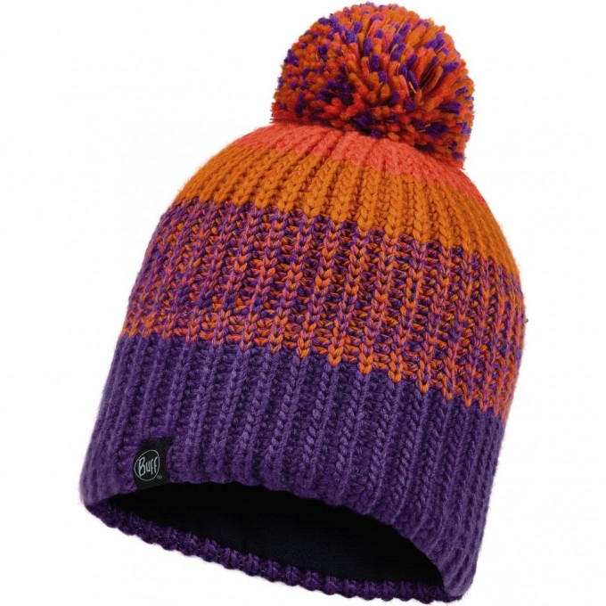 Шапка BUFF KNITTED & FLEECE BAND HAT SIBYLLA PURPLE 126473.605.10.00 Шапка BUFF KNITTED & FLEECE BAND HAT SIBYLLA PURPLE 126473.605.10.00