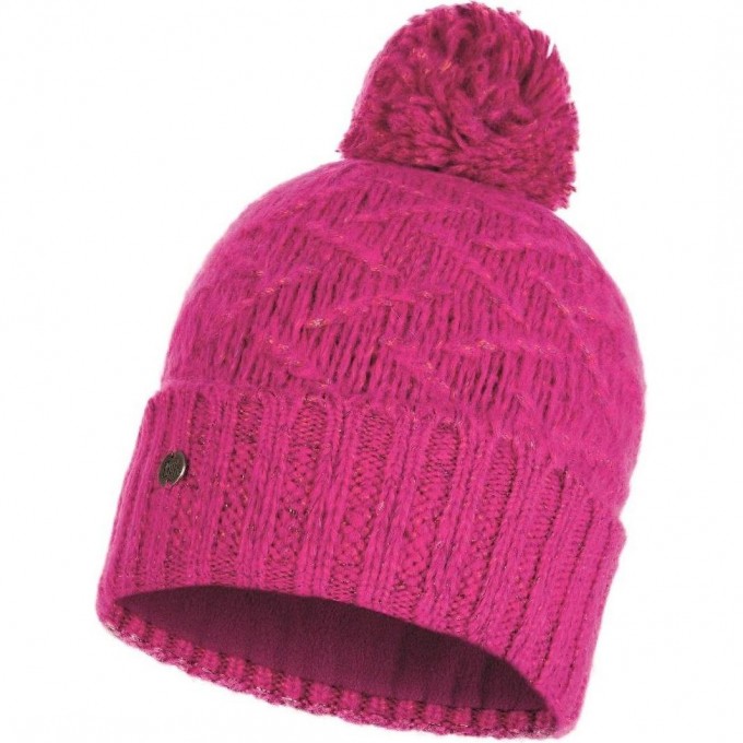 Шапка BUFF KNITTED & POLAR HAT EBBA BRIGHT PINK 117866.559.10.00 Шапка BUFF KNITTED & POLAR HAT EBBA BRIGHT PINK 117866.559.10.00