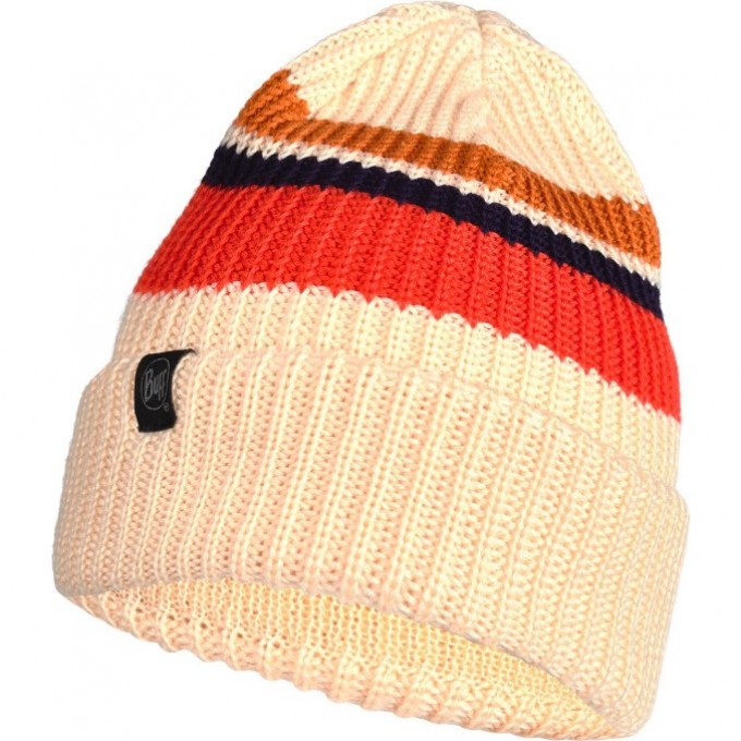 Шапка BUFF Knitted Hat CARL Cru 126475.014.10.00 Шапка BUFF Knitted Hat CARL Cru 126475.014.10.00