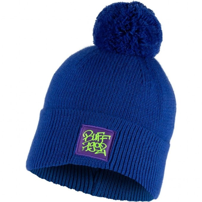 Шапка BUFF KNITTED HAT DEIK AZURE 129628.720.10.00 Шапка BUFF KNITTED HAT DEIK AZURE 129628.720.10.00