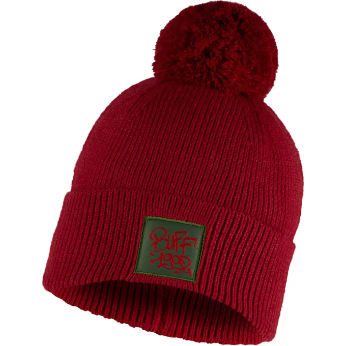 Шапка BUFF KNITTED HAT DEIK ORANGE RED 129628.402.10.00 Шапка BUFF KNITTED HAT DEIK ORANGE RED 129628.402.10.00