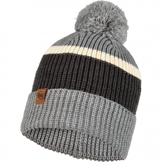 Шапка BUFF KNITTED HAT ELON ASH 126464.914.10.00 Шапка BUFF KNITTED HAT ELON ASH 126464.914.10.00