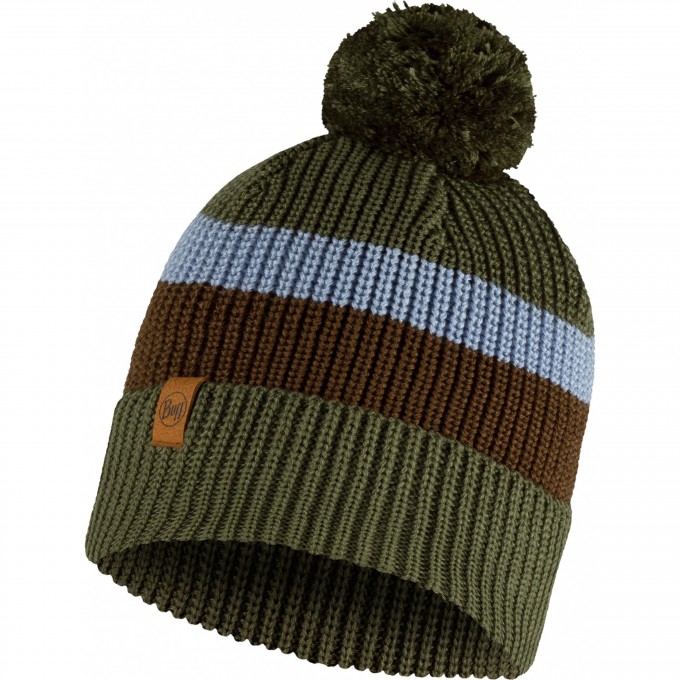 Шапка BUFF KNITTED HAT ELON CAMOUFLAGE 126464.866.10.00 Шапка BUFF KNITTED HAT ELON CAMOUFLAGE 126464.866.10.00