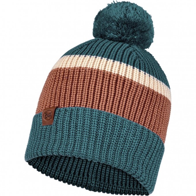 Шапка BUFF KNITTED HAT ELON DUSTY BLUE 126464.742.10.00 Шапка BUFF KNITTED HAT ELON DUSTY BLUE 126464.742.10.00