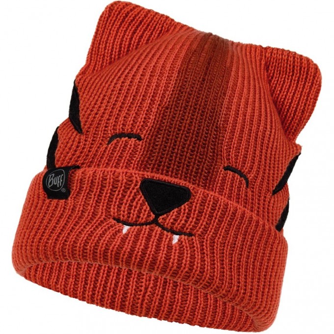 Шапка BUFF KNITTED HAT FUNN TIGER TANGERINE 120867.202.10.00 Шапка BUFF KNITTED HAT FUNN TIGER TANGERINE 120867.202.10.00