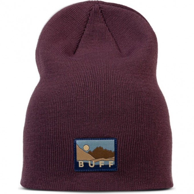 Шапка BUFF KNITTED HAT LILON LONG BURGUNDY 134477.652.10.00