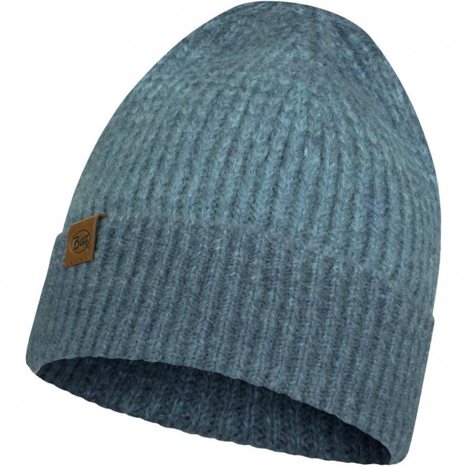 Шапка BUFF KNITTED HAT MARIN DENIM 123514.788.10.00 Шапка BUFF KNITTED HAT MARIN DENIM 123514.788.10.00
