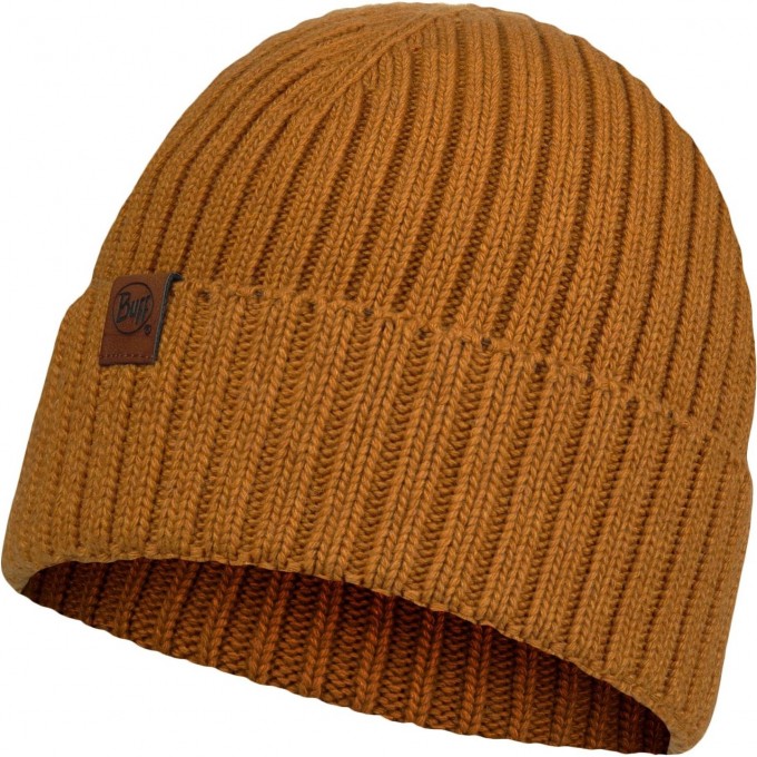 Шапка BUFF KNITTED HAT N-HELLE MUSTARD 123524.118.10.00 Шапка BUFF KNITTED HAT N-HELLE MUSTARD 123524.118.10.00