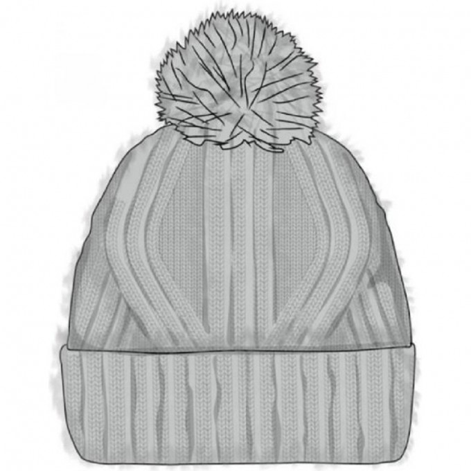 Шапка BUFF KNITTED HAT NERLA GREY 132335.937.10.00 Шапка BUFF KNITTED HAT NERLA GREY 132335.937.10.00