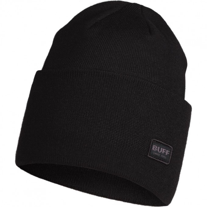 Шапка BUFF KNITTED HAT NIELS BLACK 126457.999.10.00 Шапка BUFF KNITTED HAT NIELS BLACK 126457.999.10.00