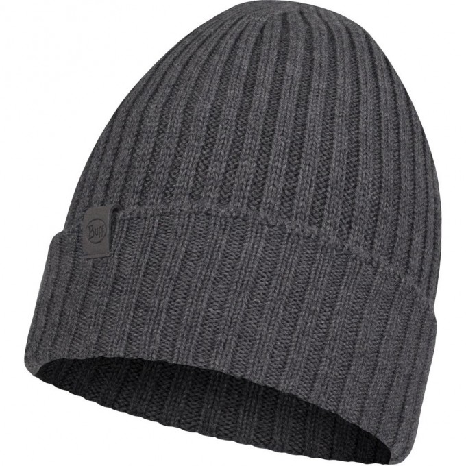 Шапка BUFF KNITTED HAT NORVAL GREY 124242.937.10.00 Шапка BUFF KNITTED HAT NORVAL GREY 124242.937.10.00