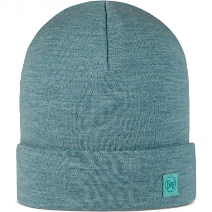 Шапка BUFF MERINO HEAVYWEIGHT HAT SOLID POOL 111170.722.10.00 Шапка BUFF MERINO HEAVYWEIGHT HAT SOLID POOL 111170.722.10.00