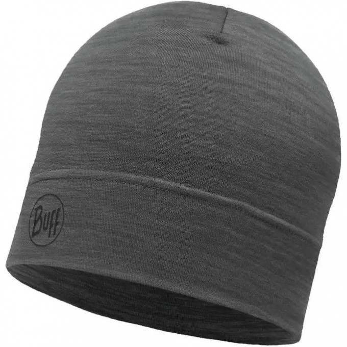 Шапка BUFF MERINO LIGHTWEIGHT HAT SOLID CLOUD 113013.003.10.00 Шапка BUFF MERINO LIGHTWEIGHT HAT SOLID CLOUD 113013.003.10.00