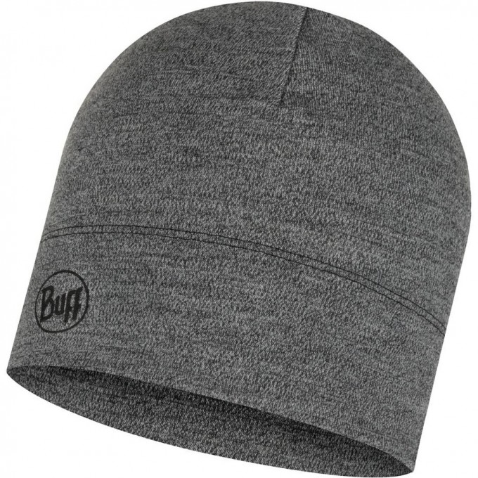 Шапка BUFF MERINO MIGWEIGHT HAT MELANGE LIGHT GREY 118007.933.10.00 Шапка BUFF MERINO MIGWEIGHT HAT MELANGE LIGHT GREY 118007.933.10.00