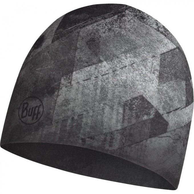Шапка BUFF MICROFIBER REVERSIBLE Hat Concrete Grey 123878.937.10.00 Шапка BUFF MICROFIBER REVERSIBLE Hat Concrete Grey 123878.937.10.00