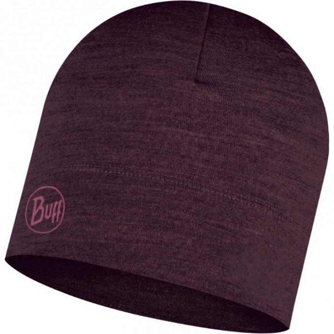 Шапка BUFF MW Merino Wool Hat Solid Deep Purple 118006.603.10.00 Шапка BUFF MW Merino Wool Hat Solid Deep Purple 118006.603.10.00