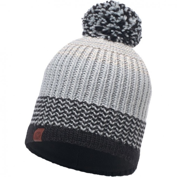 Шапка вязаная с флисом BUFF BORAE GREY 116040.937.10.00 Шапка вязаная с флисом BUFF BORAE GREY 116040.937.10.00