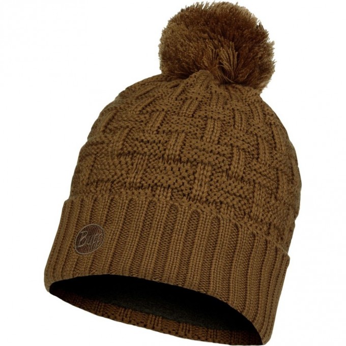 Шапка вязаная с флисом BUFF HAT KNITTED POLAR AIRON BRONZE 111021.306.10.00 Шапка вязаная с флисом BUFF HAT KNITTED POLAR AIRON BRONZE 111021.306.10.00