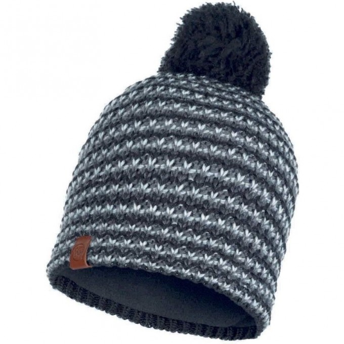 Шапка вязаная с флисом BUFF HAT KNITTED POLAR DANA GRAPHITE 117885.901.10.00 Шапка вязаная с флисом BUFF HAT KNITTED POLAR DANA GRAPHITE 117885.901.10.00