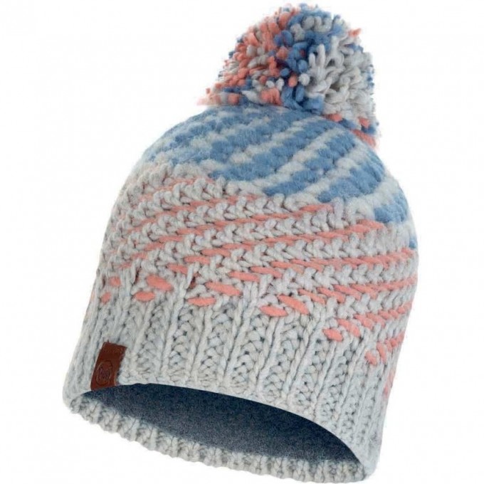 Шапка вязаная с флисом BUFF HAT KNITTED POLAR NELLA MULTI 117891.555.10.00 Шапка вязаная с флисом BUFF HAT KNITTED POLAR NELLA MULTI 117891.555.10.00