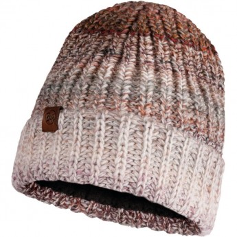 Шапка вязаная с флисом BUFF HAT KNITTED POLAR OLYA GREY