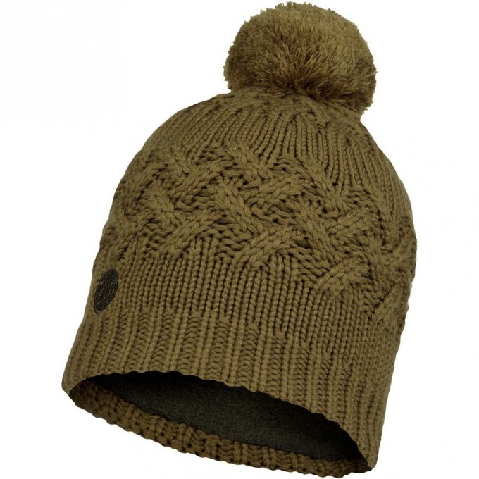 Шапка вязаная с флисом BUFF HAT KNITTED POLAR SAVVA BARK 111005.843.10.00 Шапка вязаная с флисом BUFF HAT KNITTED POLAR SAVVA BARK 111005.843.10.00