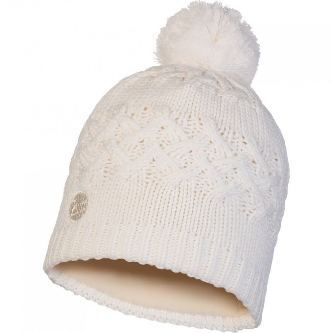 Шапка вязаная с флисом BUFF HAT KNITTED POLAR SAVVA WHITE 111005.000.10.00 Шапка вязаная с флисом BUFF HAT KNITTED POLAR SAVVA WHITE 111005.000.10.00