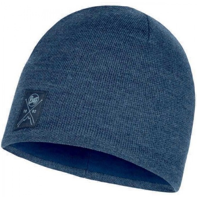 Шапка вязаная с флисом BUFF HAT KNITTED POLAR SOLID NAVY 113519.787.10.00 Шапка вязаная с флисом BUFF HAT KNITTED POLAR SOLID NAVY 113519.787.10.00