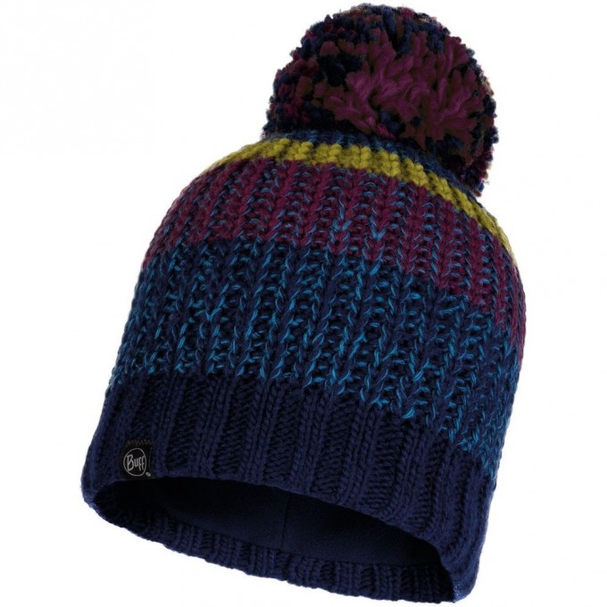 Шапка вязаная с флисом BUFF HAT KNITTED POLAR STIG NIGHT BLUE 117853.779.10.00 Шапка вязаная с флисом BUFF HAT KNITTED POLAR STIG NIGHT BLUE 117853.779.10.00