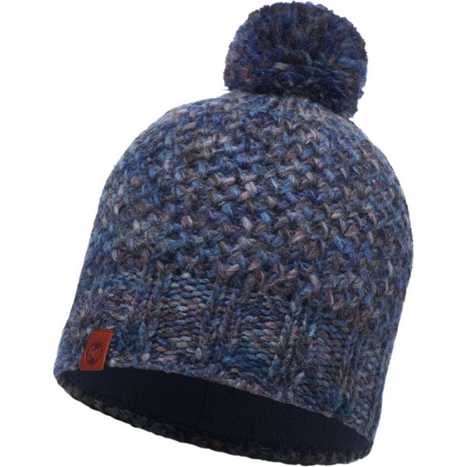 Шапка вязаная с флисом BUFF MARGO BLUE 113513.707.10.00 Шапка вязаная с флисом BUFF MARGO BLUE 113513.707.10.00