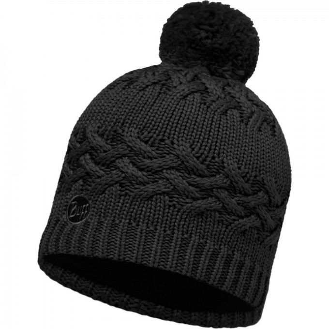 Шапка вязаная с флисом BUFF SAVVA BLACK 111005.999.10.00 Шапка вязаная с флисом BUFF SAVVA BLACK 111005.999.10.00