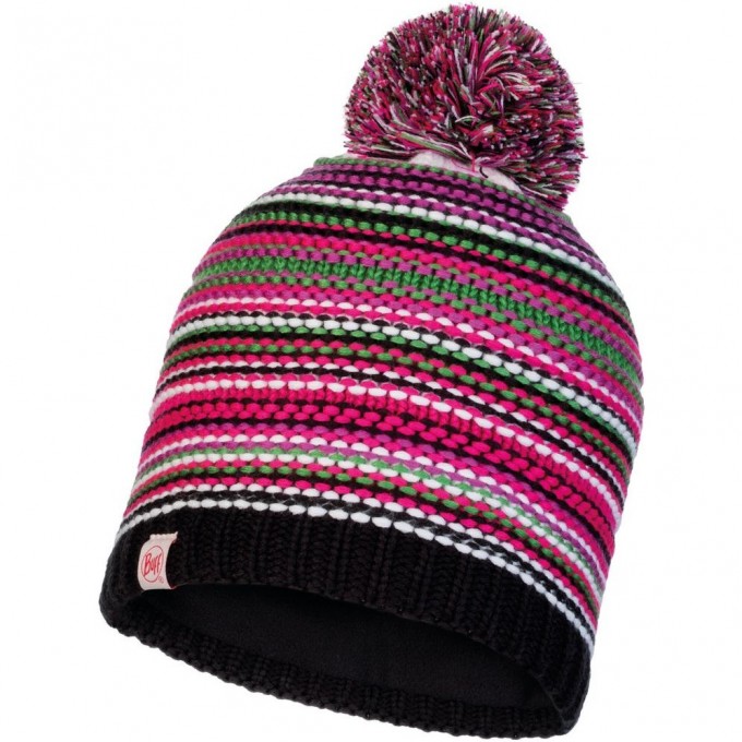 Шапка вязаная с флисом детская BUFF HAT KNITTED POLAR AMITY MULTI 113533.555.10.00 Шапка вязаная с флисом детская BUFF HAT KNITTED POLAR AMITY MULTI 113533.555.10.00