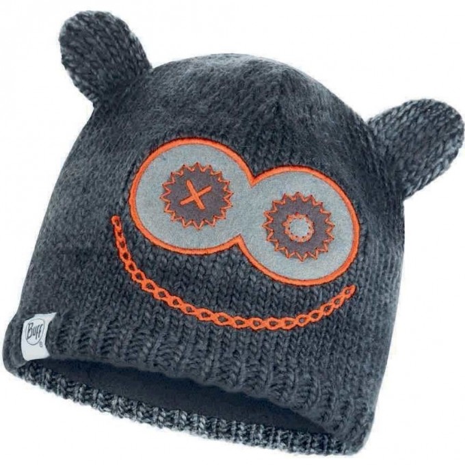 Шапка вязаная с флисом детская BUFF HAT KNITTED POLAR MONSTER JOLLY BLACK 113452.999.10.00 Шапка вязаная с флисом детская BUFF HAT KNITTED POLAR MONSTER JOLLY BLACK 113452.999.10.00