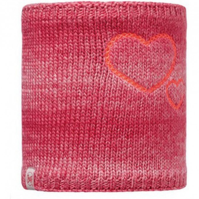 Шарф BUFF Child Knitted & Fleece Neckwarmer Monster Rose Pink 113449.561.10.00 Шарф BUFF Child Knitted & Fleece Neckwarmer Monster Rose Pink 113449.561.10.00