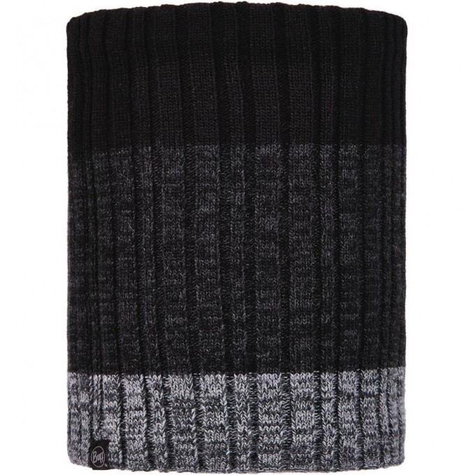 Шарф BUFF KNITTED & FLEECE NECKWARMER IGOR BLACK 120851.999.10.00 Шарф BUFF KNITTED & FLEECE NECKWARMER IGOR BLACK 120851.999.10.00