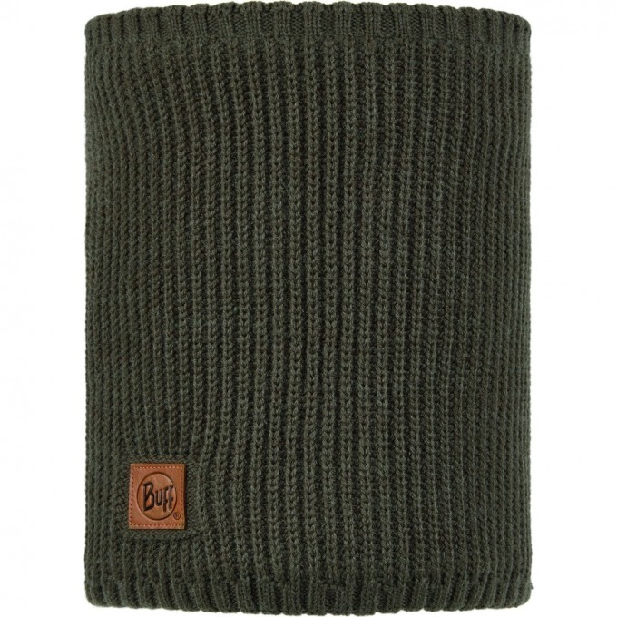 Шарф BUFF KNITTED & FLEECE NECKWARMER RUTGER BARK 129695.843.10.00 Шарф BUFF KNITTED & FLEECE NECKWARMER RUTGER BARK 129695.843.10.00