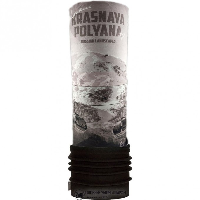 Шарф-труба трансформер BUFF POLAR KRASNAYA POLIANA BLACK 122838.555.10.00 Шарф-труба трансформер BUFF POLAR KRASNAYA POLIANA BLACK 122838.555.10.00