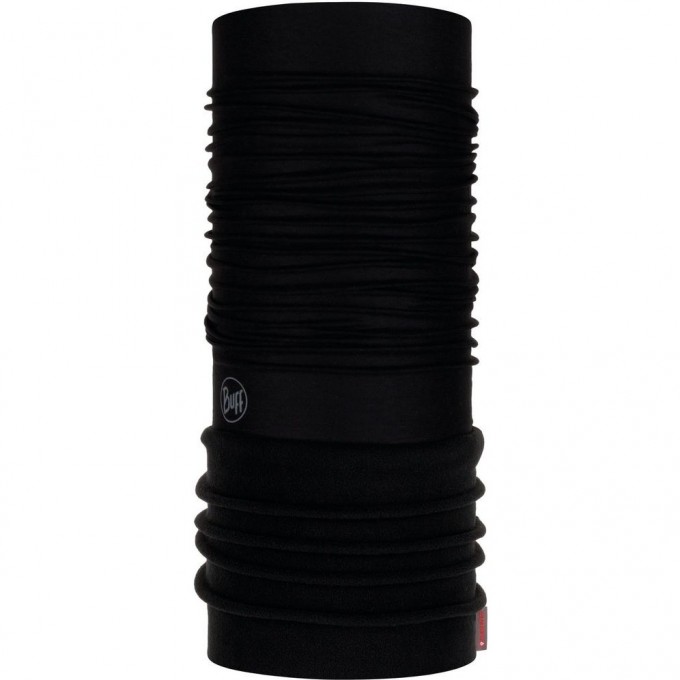 Шарф-труба трансформер BUFF POLAR SOLID BLACK 120890.999.10.00 Шарф-труба трансформер BUFF POLAR SOLID BLACK 120890.999.10.00