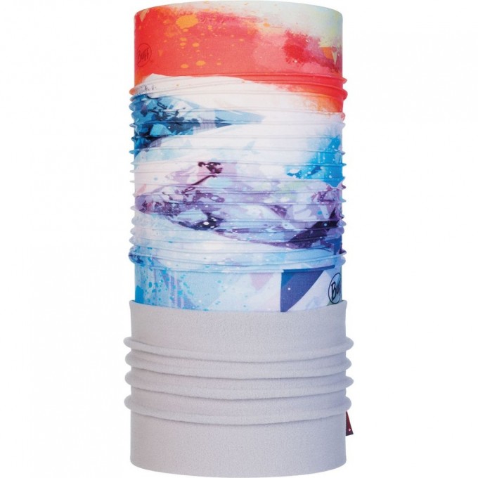 Шарф-труба трансформер детский BUFF POLAR MOUNTAIN GLOW 121625.555.10.00 Шарф-труба трансформер детский BUFF POLAR MOUNTAIN GLOW 121625.555.10.00