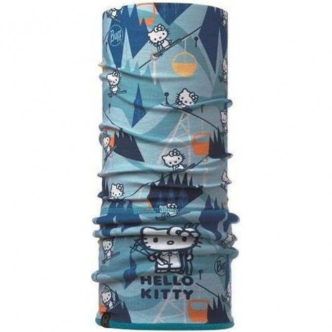 Шарф-труба трансформер детский BUFF POLAR SKI DAY TURQUOISE 115420.789.10.00 Шарф-труба трансформер детский BUFF POLAR SKI DAY TURQUOISE 115420.789.10.00