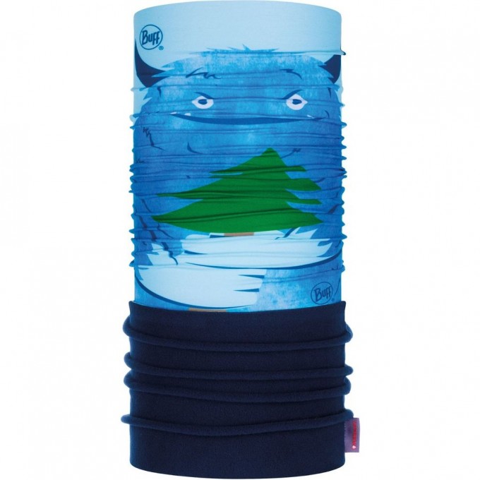 Шарф-труба трансформер детский BUFF POLAR SNOW MONSTER 121636.707.10.00 Шарф-труба трансформер детский BUFF POLAR SNOW MONSTER 121636.707.10.00