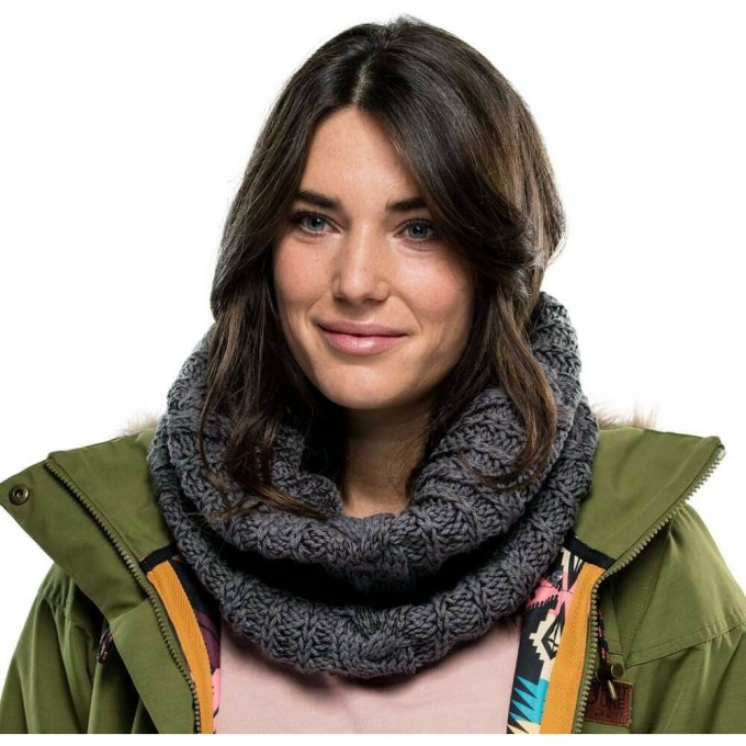 Шарф-труба вязаный BUFF COMFORT DARLA GREY PEWTER 116045.906.10.00 Шарф-труба вязаный BUFF COMFORT DARLA GREY PEWTER 116045.906.10.00