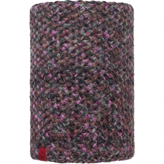 Шарф-труба вязаный с флисом BUFF BUFF MARGO PLUM 113552.622.10.00 Шарф-труба вязаный с флисом BUFF BUFF MARGO PLUM 113552.622.10.00