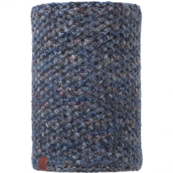 Шарф-труба вязаный с флисом BUFF MARGO BLUE 113552.707.10.00 Шарф-труба вязаный с флисом BUFF MARGO BLUE 113552.707.10.00