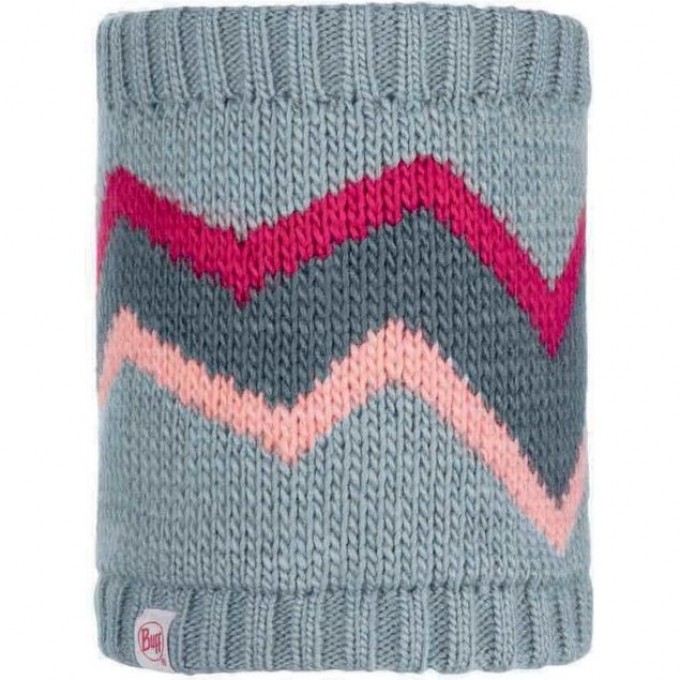 Шарф-труба вязаный с флисом детский BUFF NECKWARMER KNITTED POLAR ARILD GREY 117878.937.10.00 Шарф-труба вязаный с флисом детский BUFF NECKWARMER KNITTED POLAR ARILD GREY 117878.937.10.00