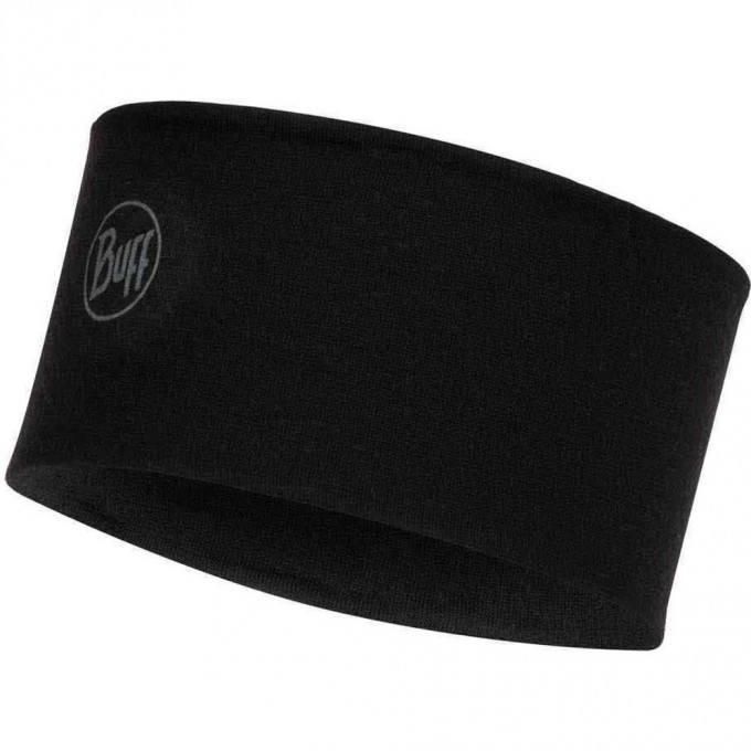 Шерстяная повязка на голову BUFF HEADBAND MIDWEIGHT WOOL SOLID BLACK 118173.999.10.00 Шерстяная повязка на голову BUFF HEADBAND MIDWEIGHT WOOL SOLID BLACK 118173.999.10.00
